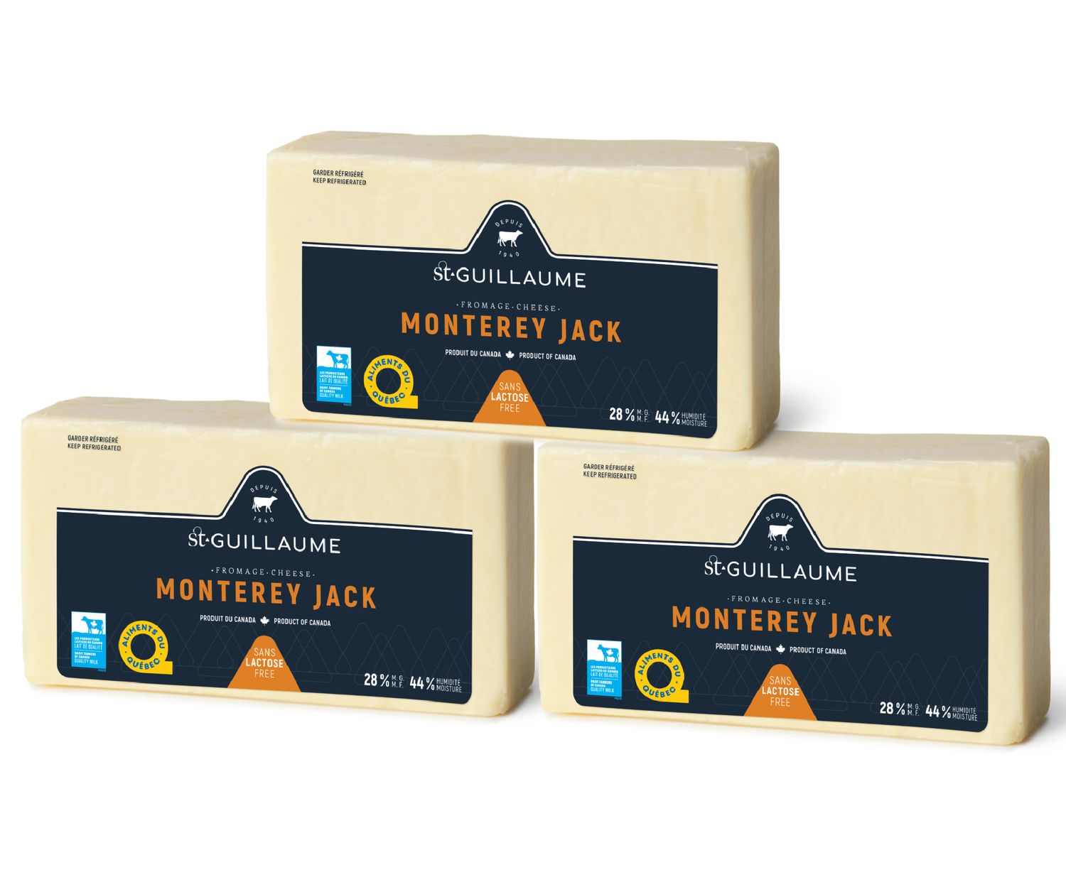 MONTEREY JACK (9 X 730G) - CAISSE ENTIÈRE MONTEREY JACK (9 X 730G) - CAISSE ENTIÈRE