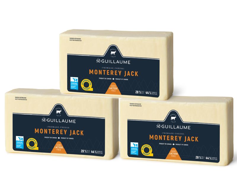 MONTEREY JACK (9 X 730G) - CAISSE ENTIÈRE MONTEREY JACK (9 X 730G) - CAISSE ENTIÈRE