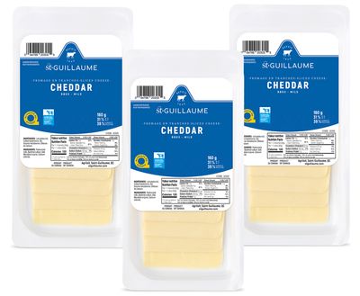 CHEDDAR BLANC TRANCHÉ (12 X 160G) - CAISSE ENTIÈRE CHEDDAR BLANC TRANCHÉ (12 X 160G) - CAISSE ENTIÈRE
