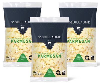 PARMESAN EN FLOCONS (12 X 150G) - CAISSE ENTIÈRE