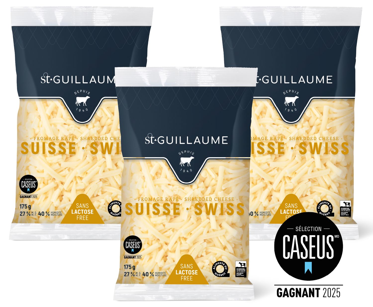 SUISSE RÂPÉ (12 X 175G) - CAISSE ENTIÈRE