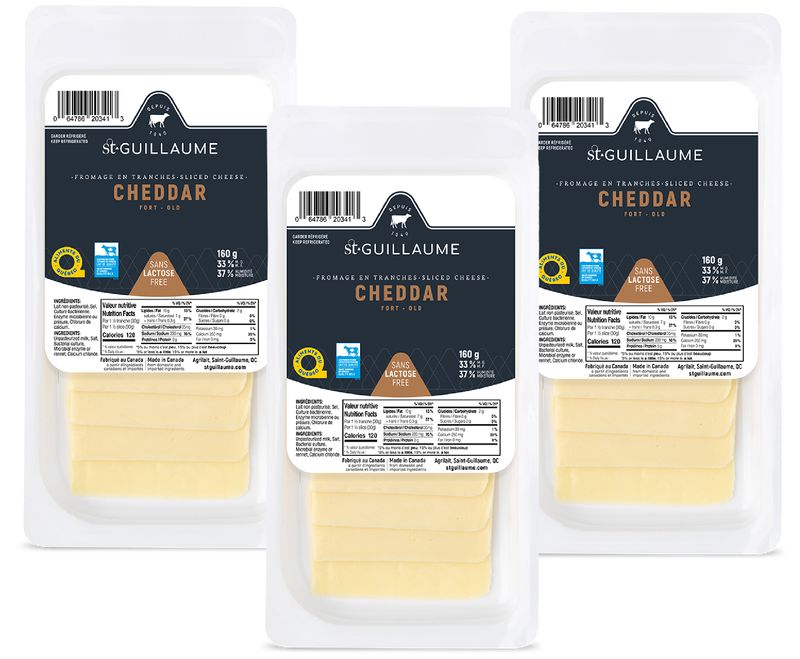 CHEDDAR FORT TRANCHÉ (12 X 160G) - CAISSE ENTIÈRE CHEDDAR FORT TRANCHÉ (12 X 160G) - CAISSE ENTIÈRE