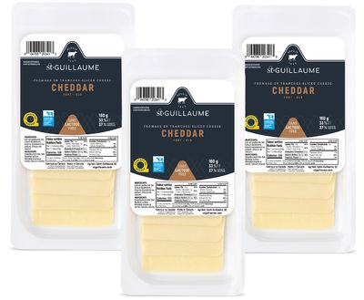 CHEDDAR FORT TRANCHÉ (12 X 160G) - CAISSE ENTIÈRE