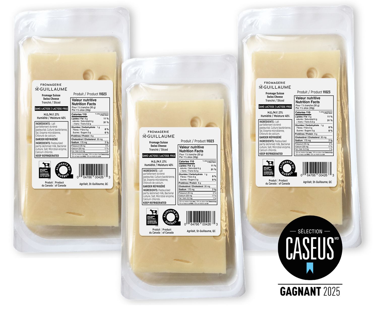 SUISSE TRANCHÉ (4 x 500G) - CAISSE ENTIÈRE