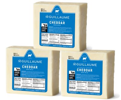 CHEDDAR BLANC (12 BLOCS X 275G) - FROID - CAISSE ENTIÈRE CHEDDAR BLANC (12 BLOCS X 275G) - FROID - CAISSE ENTIÈRE