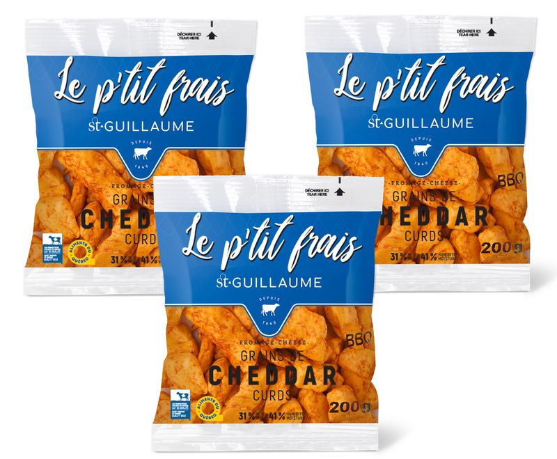 CHEDDAR EN GRAINS BBQ (12 x 200 G) – CAISSE ENTIÈRE CHEDDAR EN GRAINS BBQ (12 x 200 G) – CAISSE ENTIÈRE