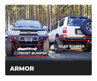 Toyota Off Road Parts Accessories Front Bumper Customs Grilles Srq Fabrications