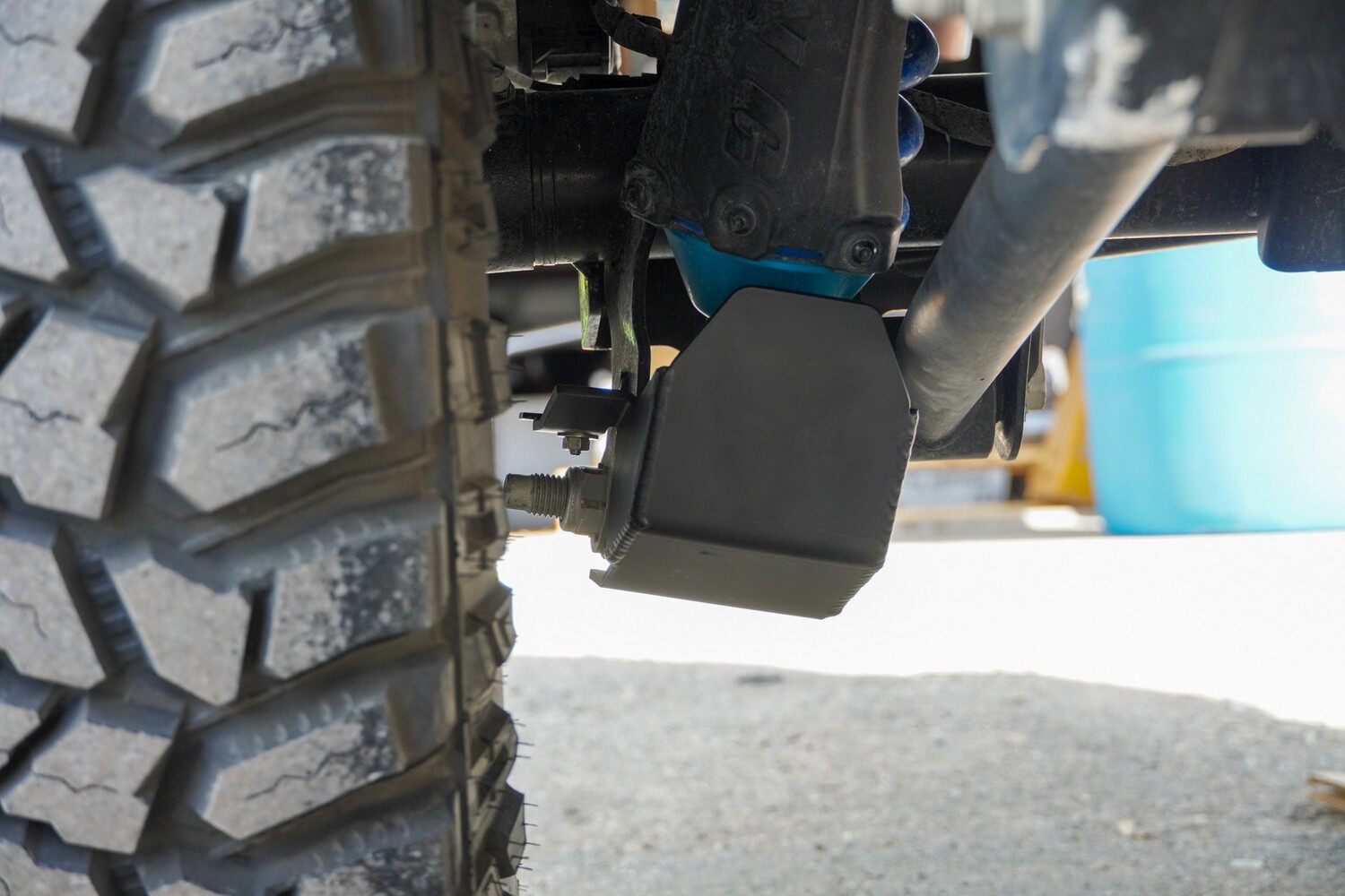 2021+ 6th Gen Bronco Rear Shock Mount Skid Plates