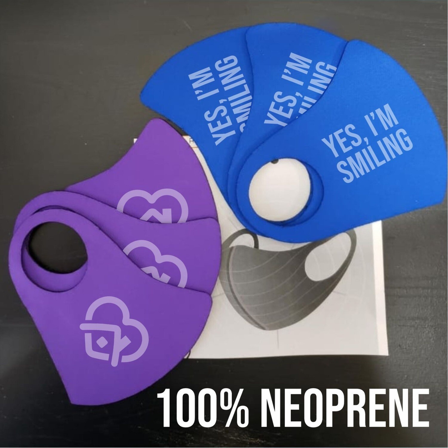 MASCARILLAS NEOPRENO NINOS 2 A 6 ANOS