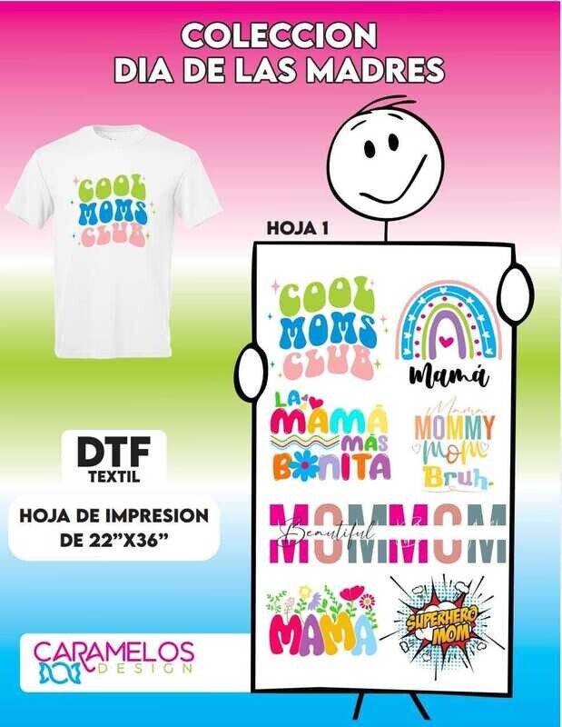 DTF Textil Mother day