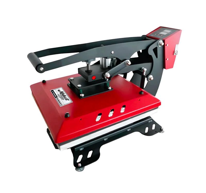 Slide Heat press machine -Red