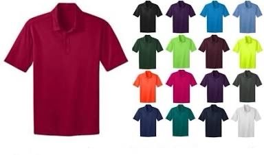 Port Authority Grey Polo Shirt Adult