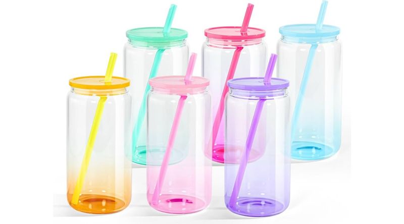 Tazas Clear vidrio 13 onzas 