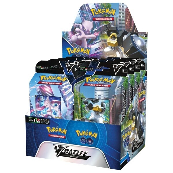 Pokemon TCG Pokemon GO Mewtwo V, Melmetal V Battle Deck