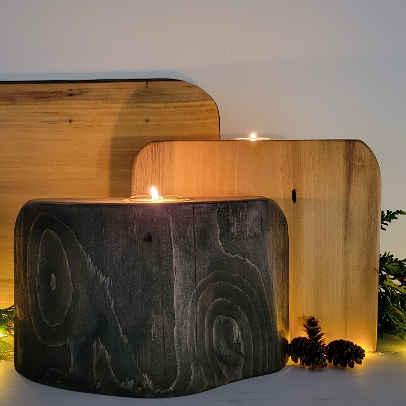 Custom candle holders