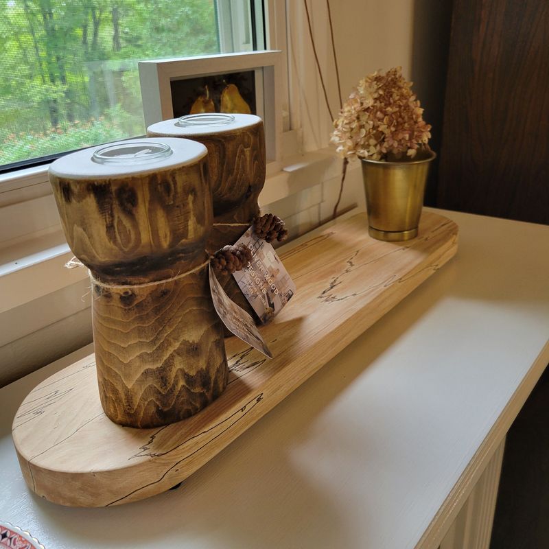 Custom candle holders