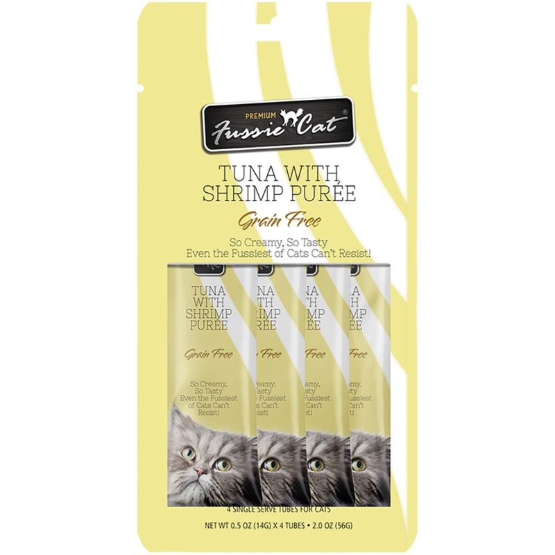 Fussie Cat Puree Treats 4 pack