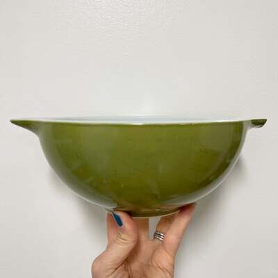 Pyrex Verde Green Cinderella Mixing Bowl