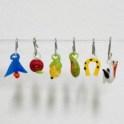 Art Glass Drink Charms