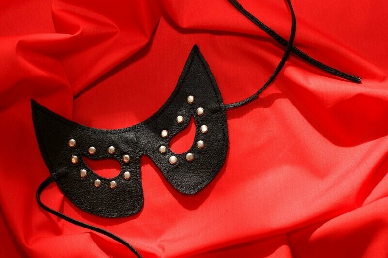 Leather Eye Mask