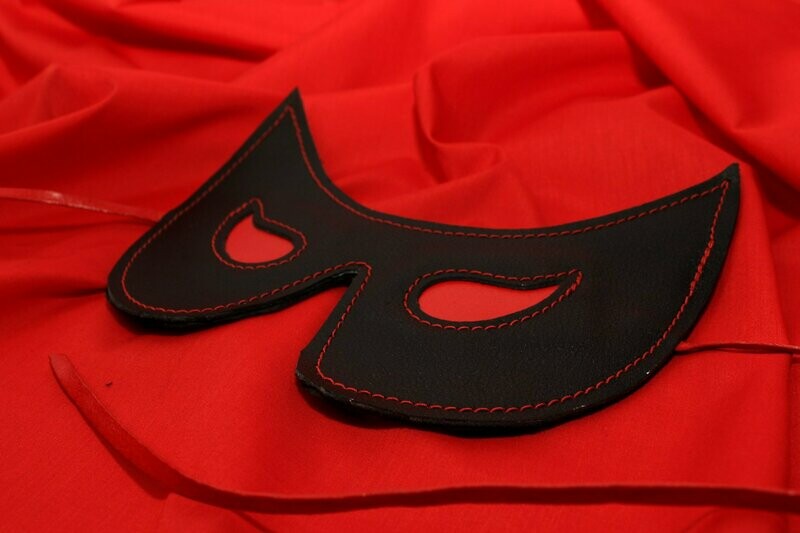 Leather Blindfold