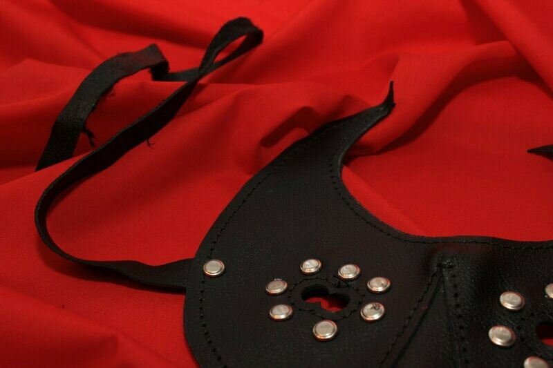 Leather Cat Eye Mask
