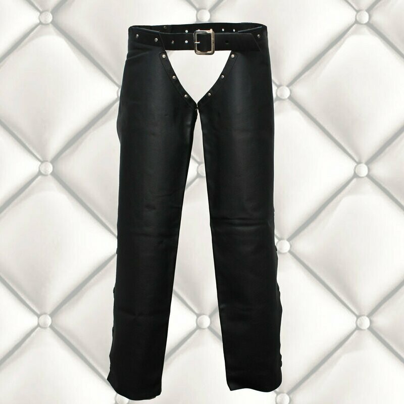 Ebony Leather Chaps