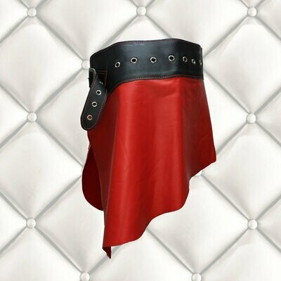 Ebony Leather Skirt