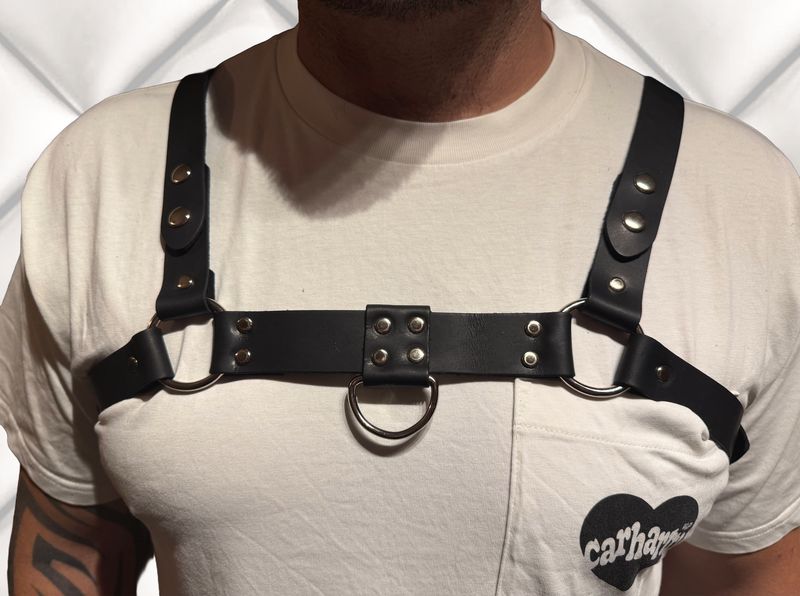 Leather Chest Harness