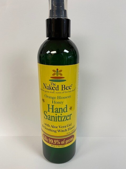 THE NAKED BEE HAND SANITIZER 8OZ