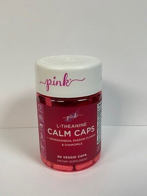 Pink L-THEANINE CALM CAPS