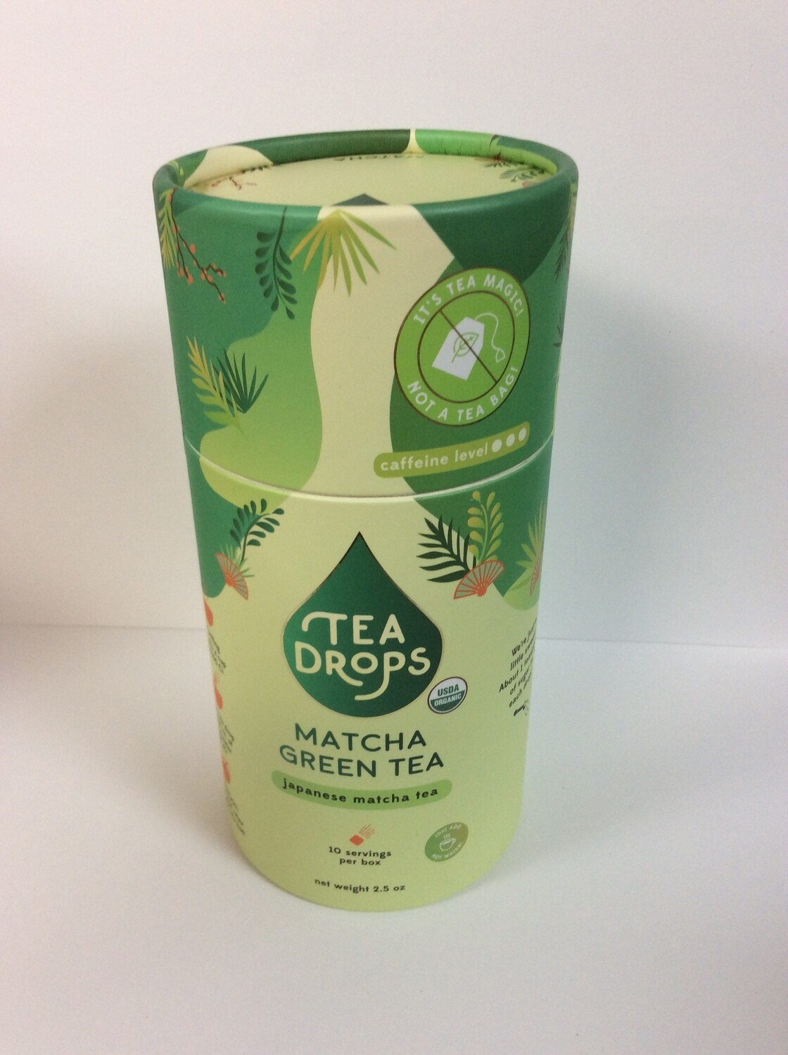 TEA DROPS MATCHA GREEN TEA 10CT
