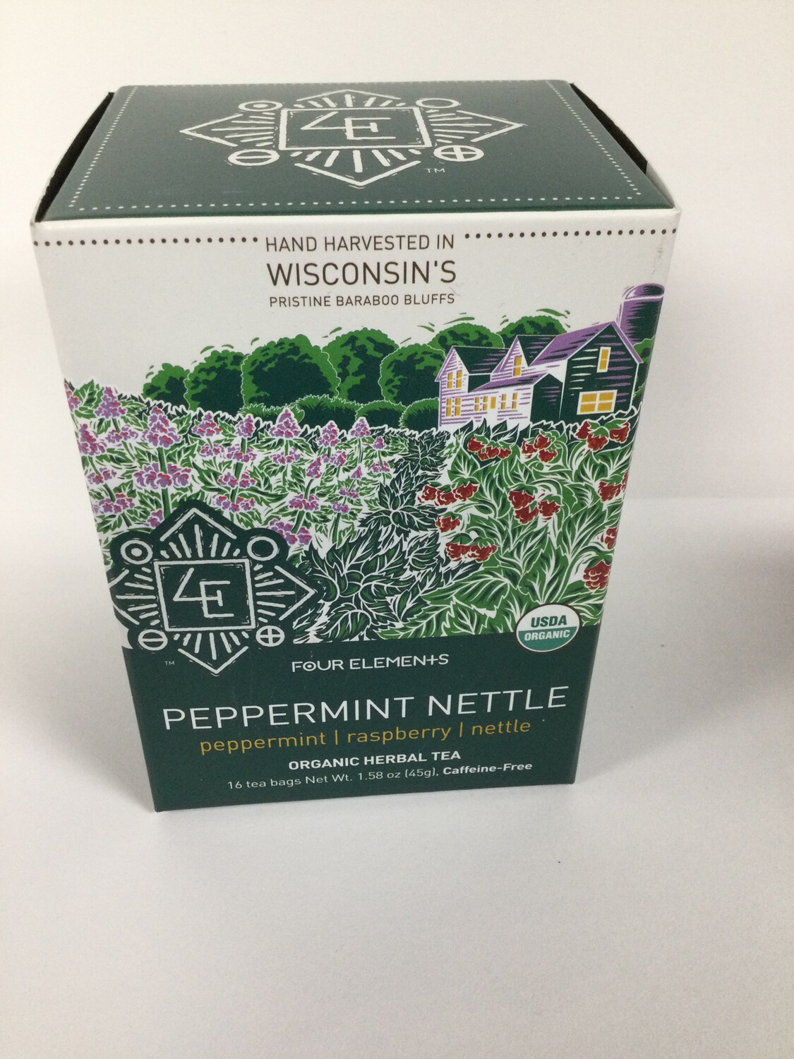 4E PEPPERMINT NETTLE ORGANIC HERBAL TEA
