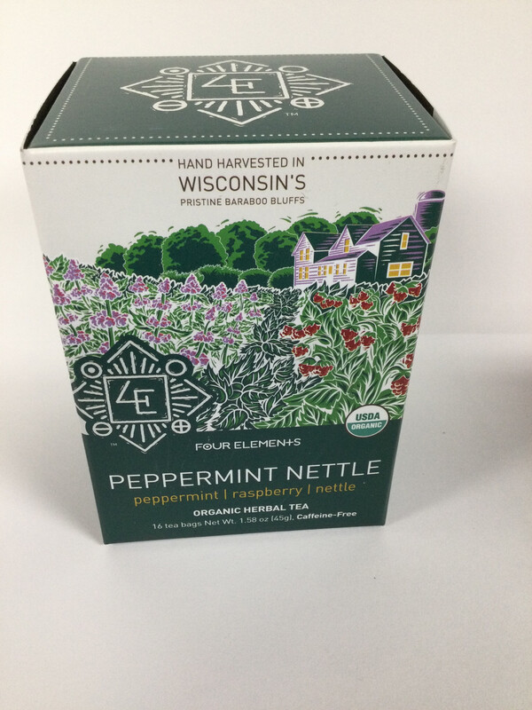 4E PEPPERMINT NETTLE ORGANIC HERBAL TEA
