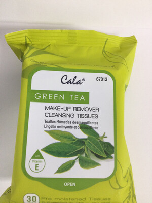Cala Make Up Remover Wipes Green Tea
