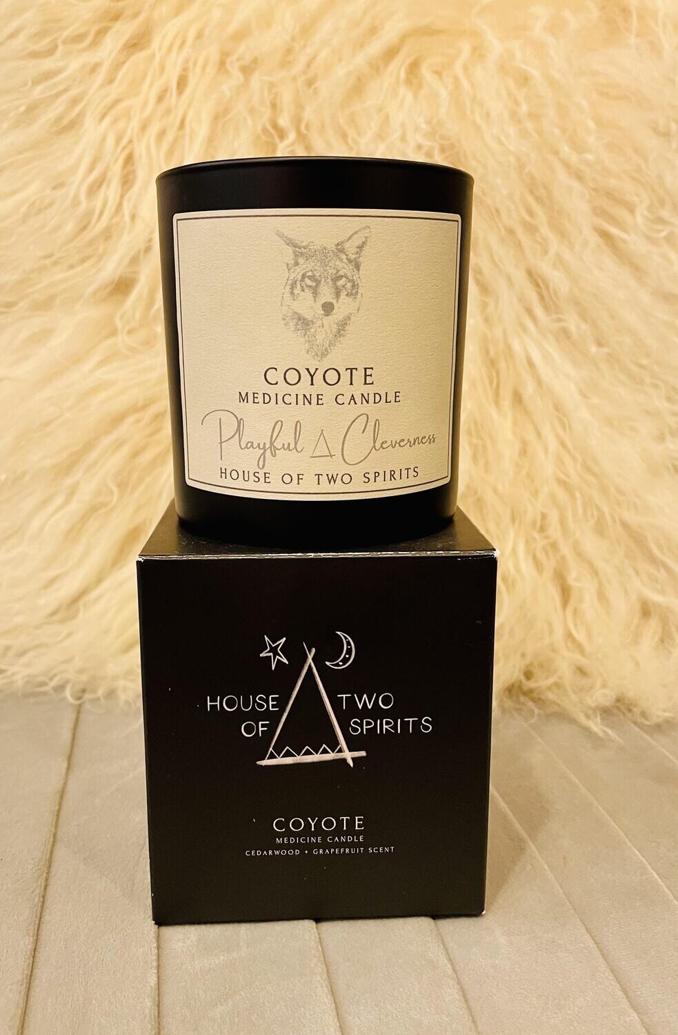 House of Two Spirits Candle - Coyote