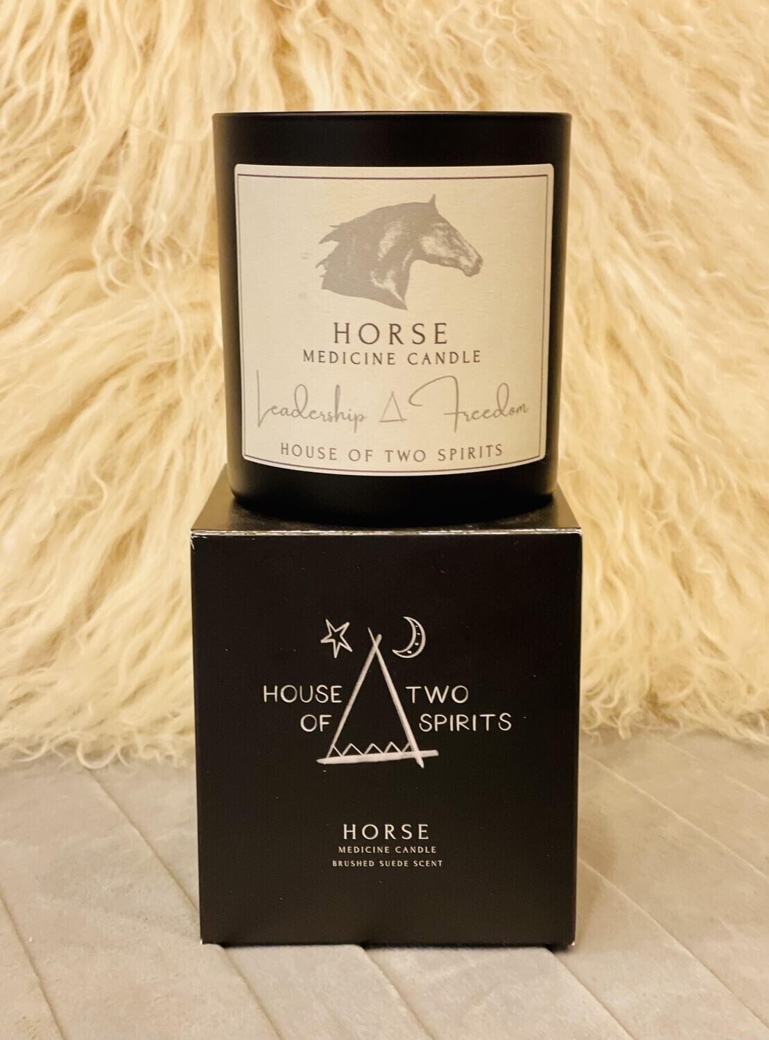 House of Two Spirits Candle - Horse