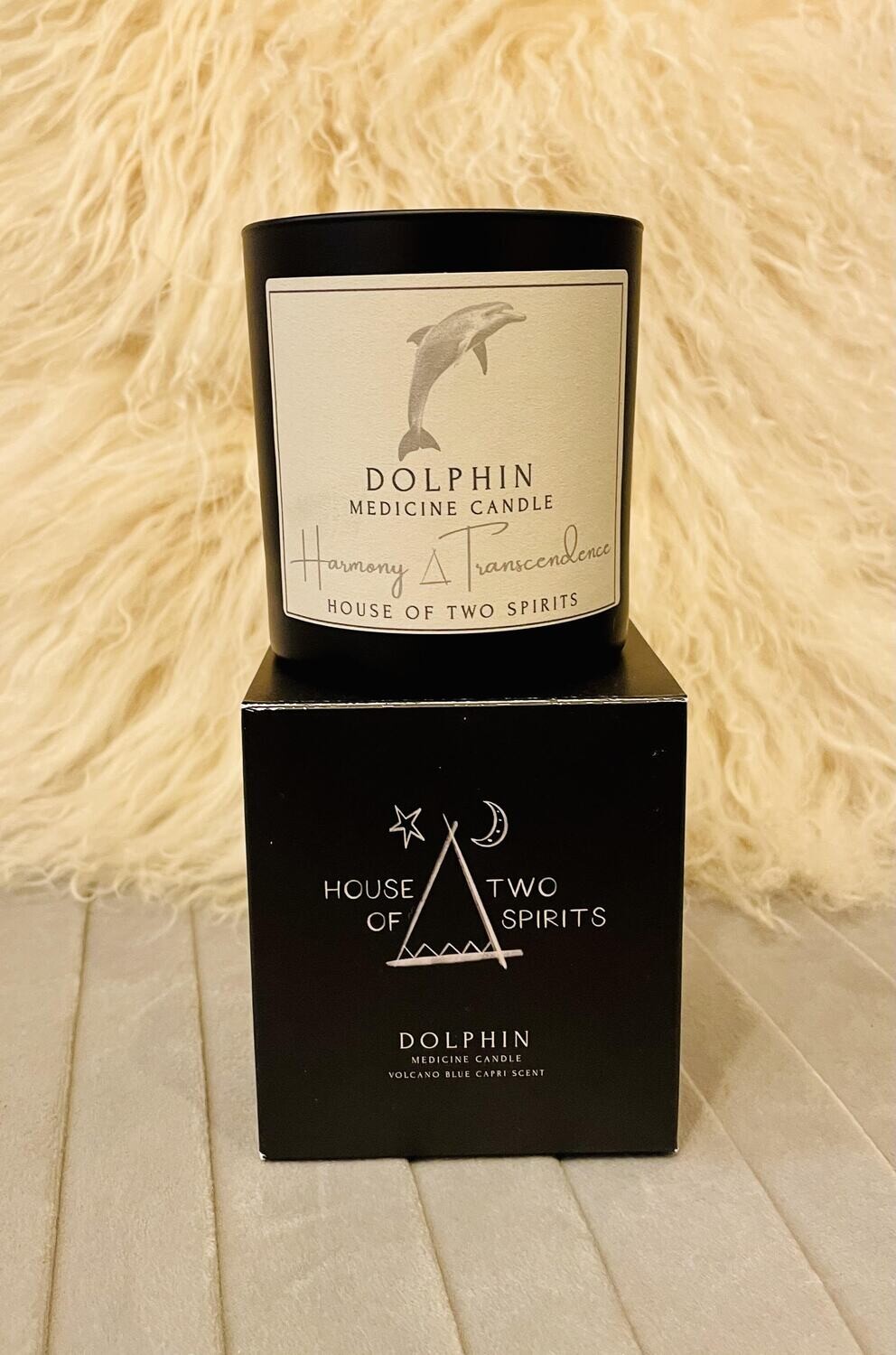 House of Two Spirits Candle - Dolphin