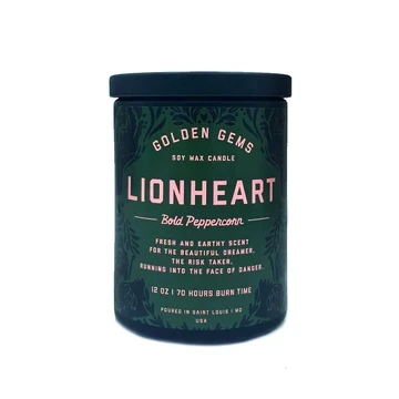 Golden Gem Soy Lionheart Candle