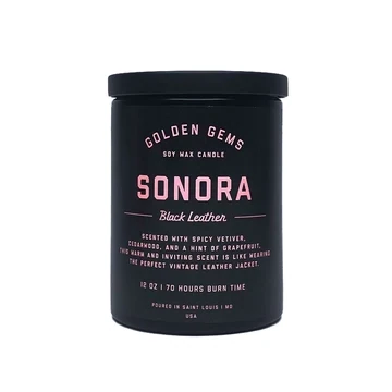 Golden Gem Sonora Soy Candle