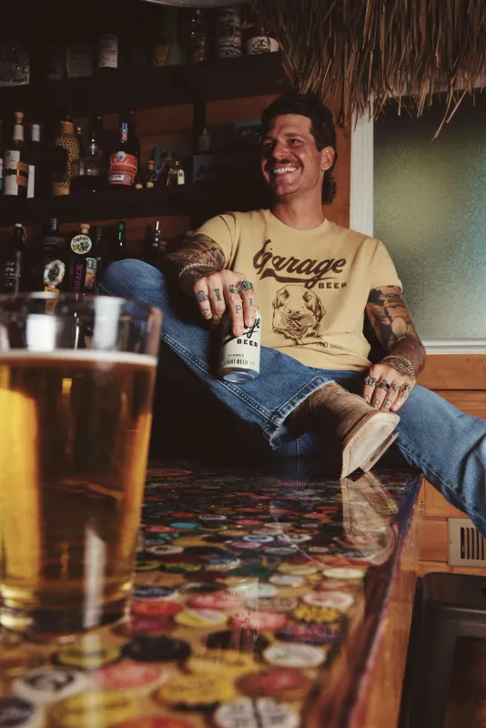 American Needle Garage Beer T Shirt