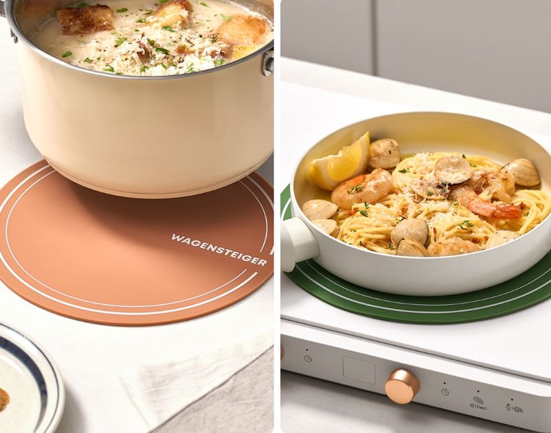 [신상품 입고!] 바겐슈타이거 플래티넘 실리콘 인덕션 보호 매트(20cm/25cm)