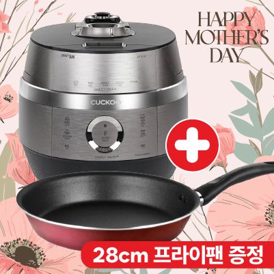 [가정의달]쿠쿠밥솥 IH Twin Pressure Rice Cooker 10 Cup(CRP-JHT1010F)+28cm 쿠쿠 프라이팬 증정!