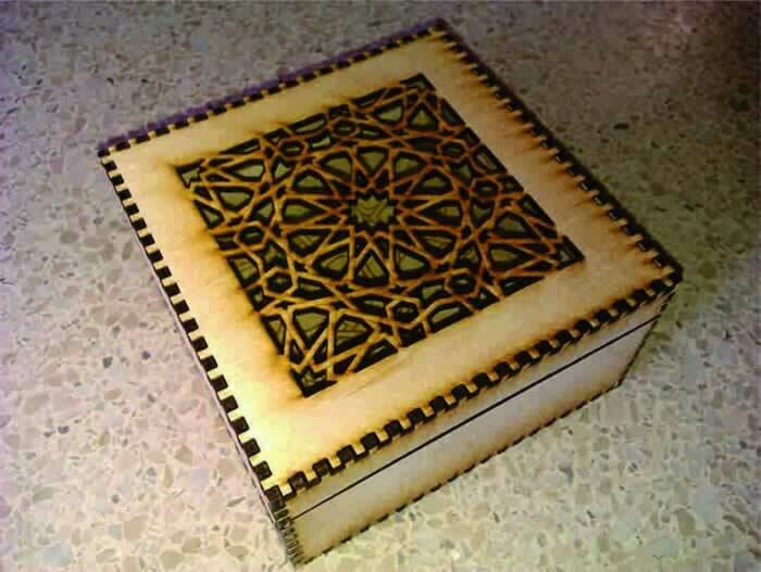 "Keltische Box" Maße 115x115x45mm