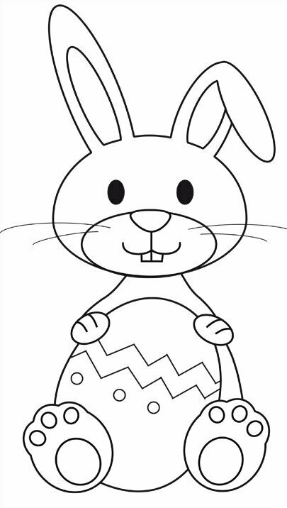 Osterhase "Hasi", Maße 400x140x4mm mit Standfuß