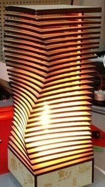 Nachttischlampe "Good Night",  Maße  ca. 110x200x3mm