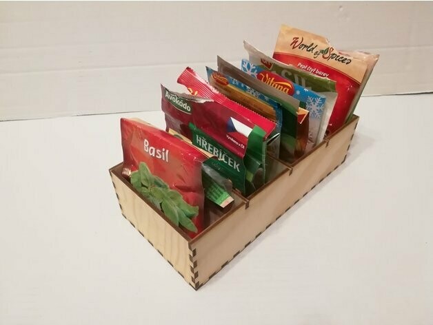 Gewürz Organizer "Spicey Box", Maße 250x170mm