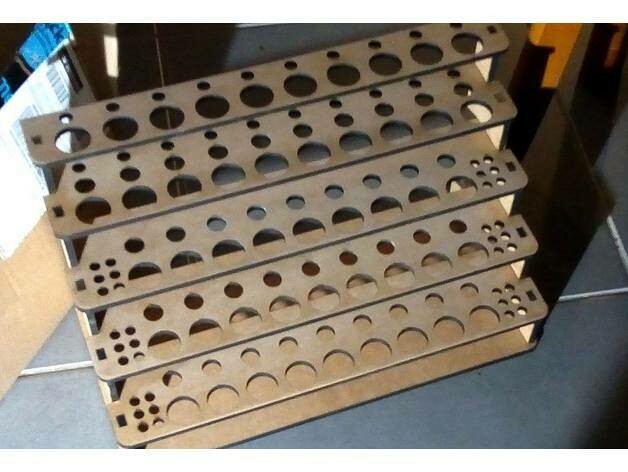 Farb Ständer, Farb Sortierer für Farben bis 25mm Durchmesser
