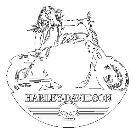 Harley Davidson Uhr, absolut einzigartig! Durchmesser 430mm, ohne Uhrwerk!