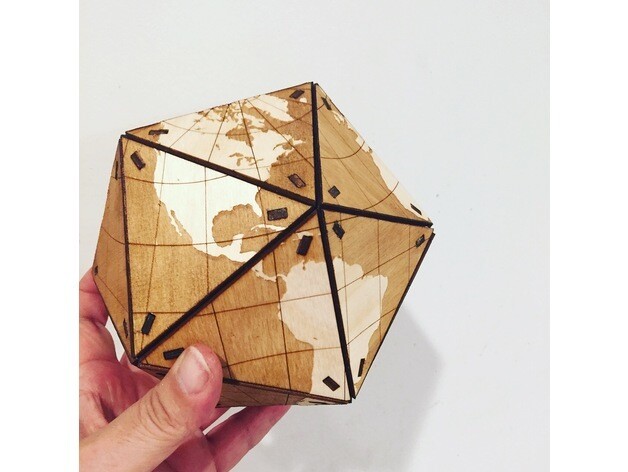 Steampunk Globus, Maße ca. 180x 155mm